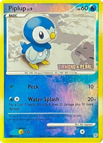 Piplup (93/130) (Diamond and Pearl) [Burger King Promos: 2008 Collection] (Online Only)