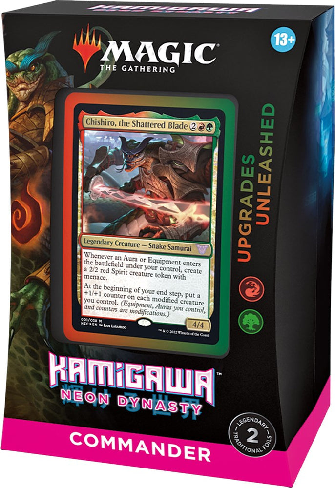 Kamigawa: Neon Dynasty Commander Deck - Upgrades Unleashed [NEC] (ONLINE ORDER ONLY)