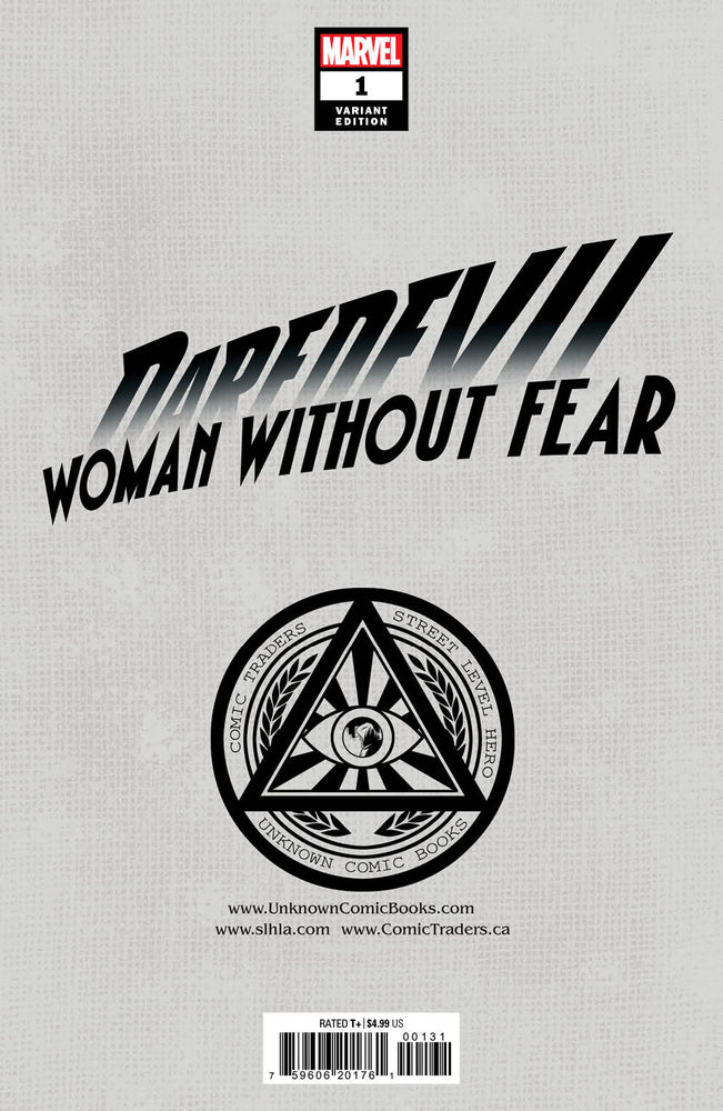 Daredevil: Woman Without Fear 1 Unknown Comics Marco Mastrazzo Exclusive Var (01/12/2022) (ONLINE ORDER ONLY)