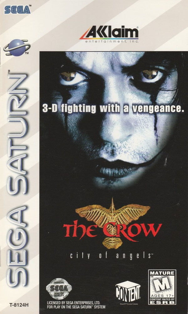 The Crow City of Angels (Sega Saturn) (ONLINE ORDER ONLY)