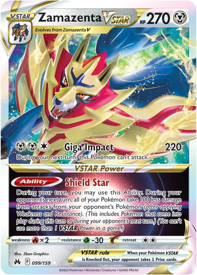 Zamazenta VSTAR (099/159) [Sword & Shield: Crown Zenith] (Online Only)