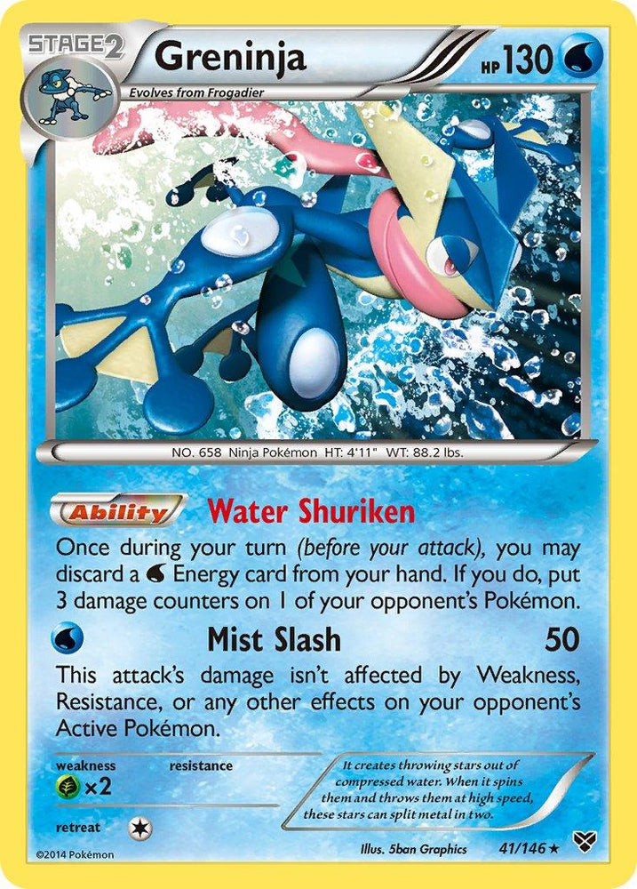 Greninja (41/146) (Cosmos Holo) (Blister Exclusive) [XY: Base Set] (Online Only)