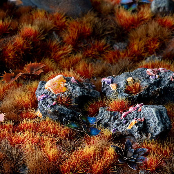 Gamers Grass Tufts: Alien Tufts- Fire Tuft 6mm- Wild (ONLINE ORDER ONLY)
