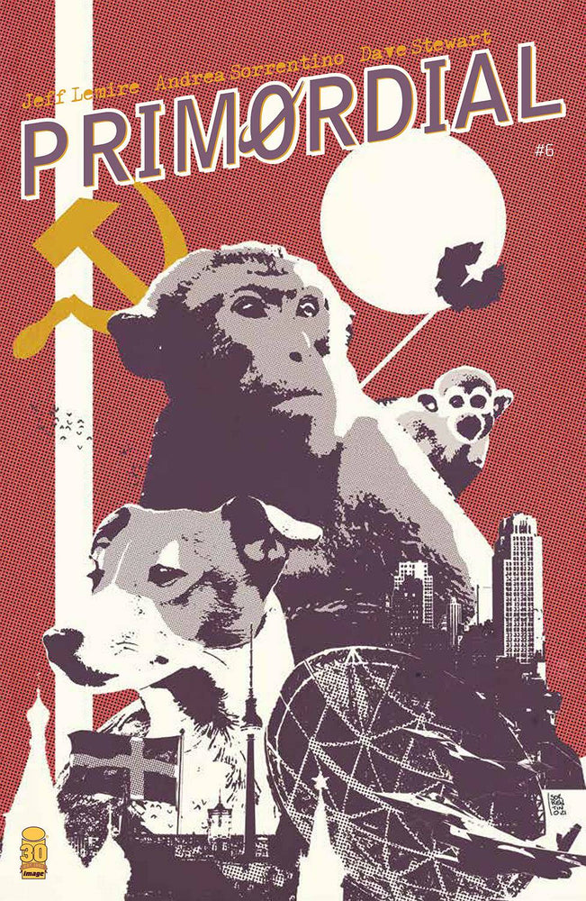Primordial #6 (Of 6) A Andrea Sorrentino Jeff Lemire (Mr) (02/16/2022) Image (ONLINE ORDER ONLY)