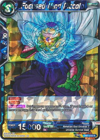 Focused Mind Piccolo (Shatterfoil) (TB1-032) [Dragon Brawl] (ONLINE ORDER ONLY)