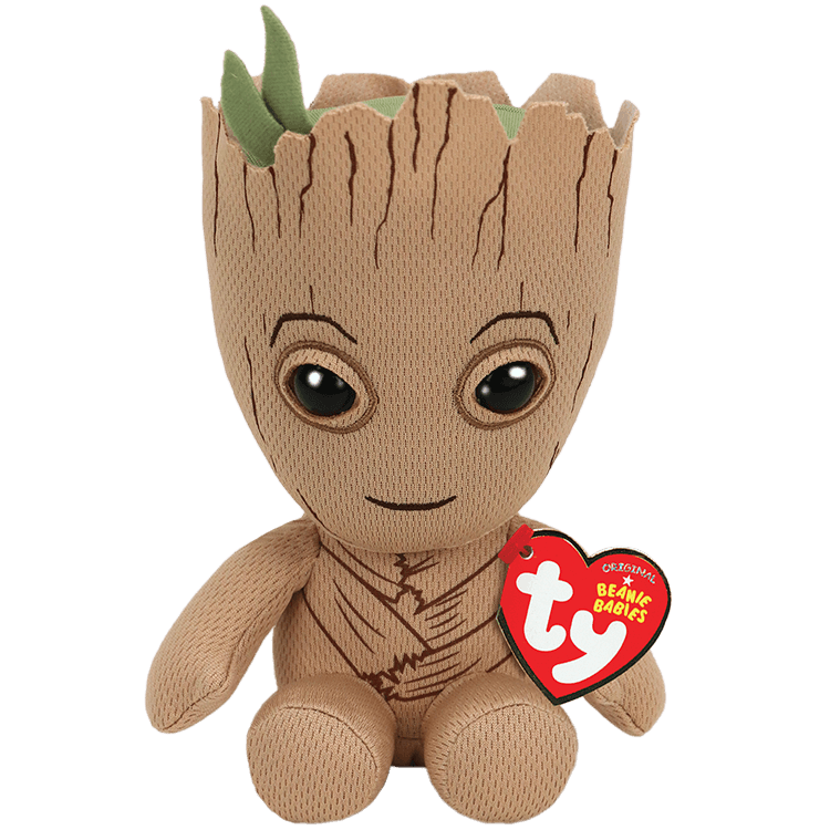 Ty Marvel Beanie Babies: Groot (Small) (ONLINE ORDER ONLY)