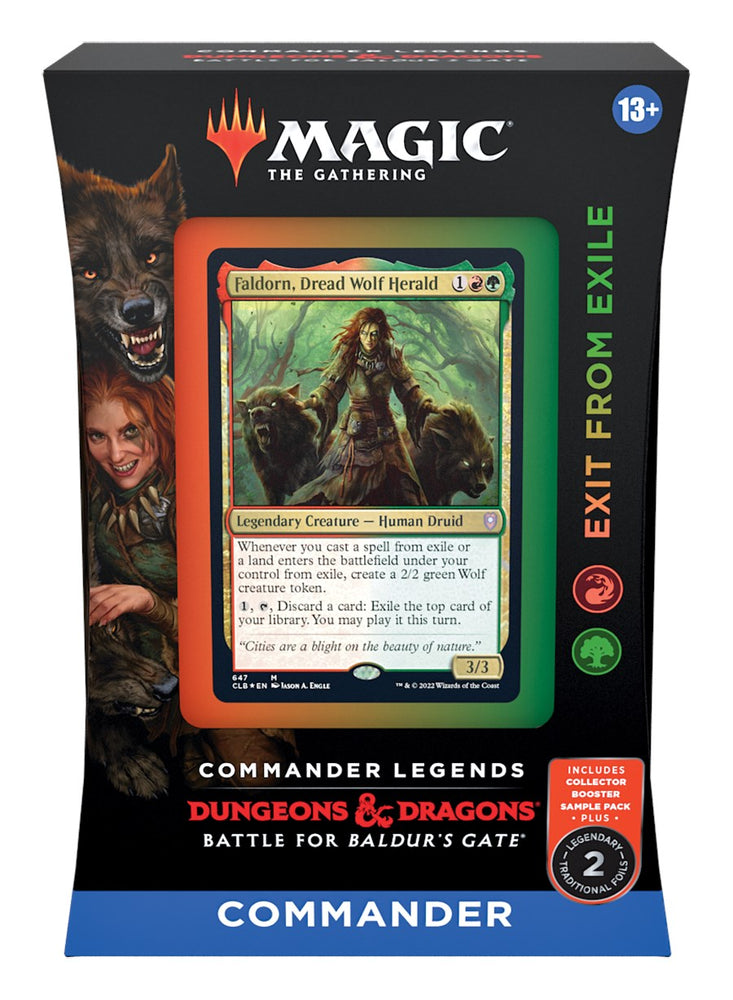 Commander Legends: Battle for Baldur's Gate - Exit from Exile Commander Deck [CLB]