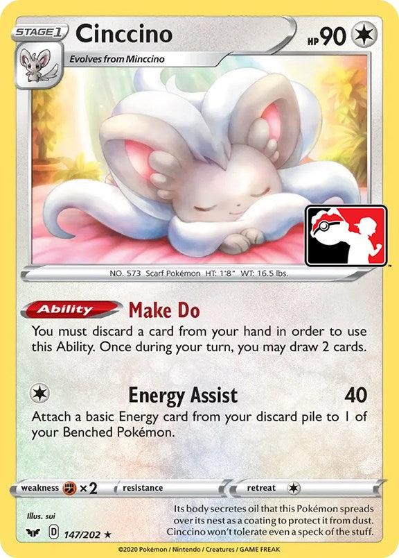 Cinccino (147/202) [Prize Pack Series One] (Online Only)