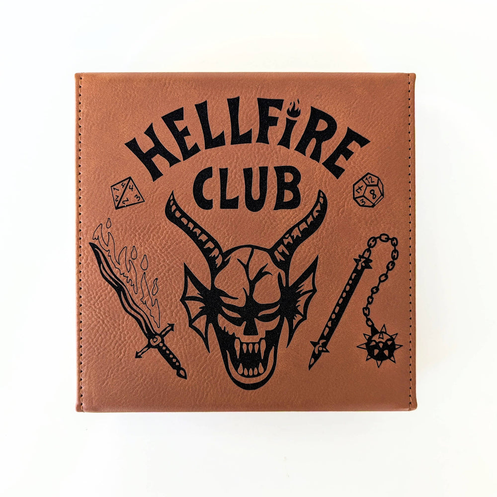Hellfire Club - D&D - Vegan Leather Dice Box (ONLINE ORDER ONLY)