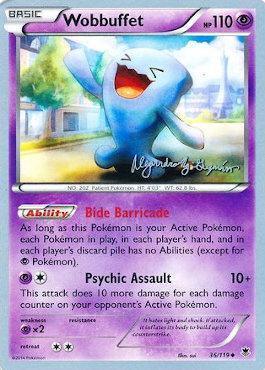 Wobbuffet (36/119) (Primal Groudon - Alejandro Ng-Guzman) [World Championships 2015] (Online Only)