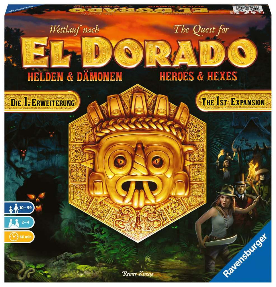 The Quest for EL DORADO: Heroes & Hexes (ONLINE ORDER ONLY)