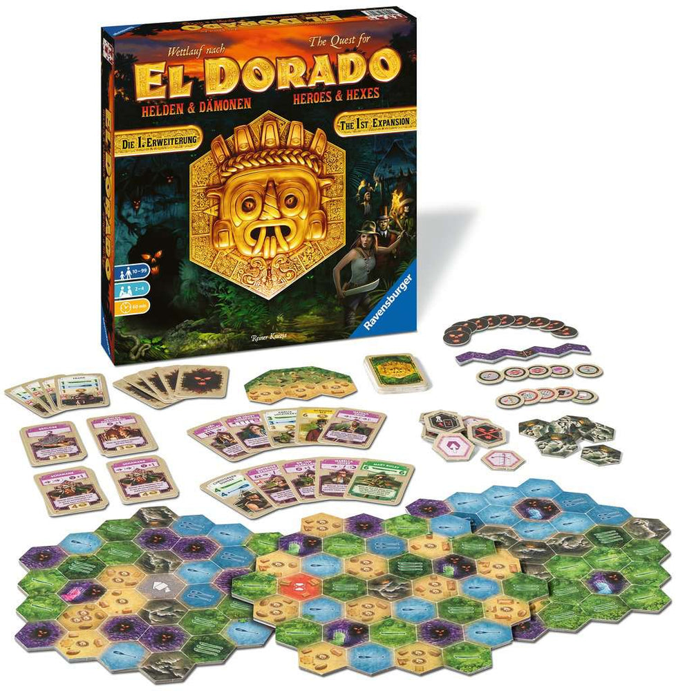 The Quest for EL DORADO: Heroes & Hexes (ONLINE ORDER ONLY)