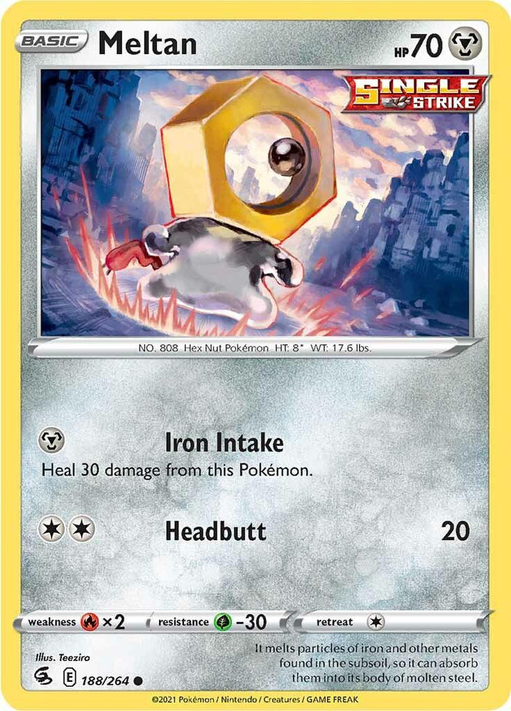 Meltan (188/264) [Sword & Shield: Fusion Strike] (Online Only)