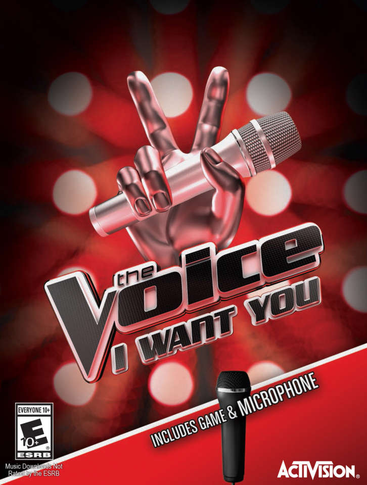 The Voice: I Want You + Microphone Bundle (Xbox 360) (ONLINE ORDER ONLY)