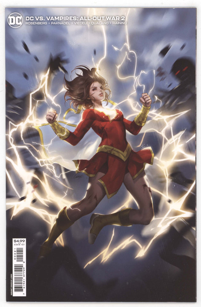 Dc Vs Vampires All-Out War #2 (Of 6) B Lesley Leirix Li Card Stock Variant GGA (08/16/2022) Dc (ONLINE ORDER ONLY)