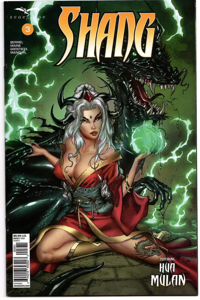 Shang #3 (Of 3) C Michael Dooney GGA Variant (05/20/2020) Zenescope (ONLINE ORDER ONLY)