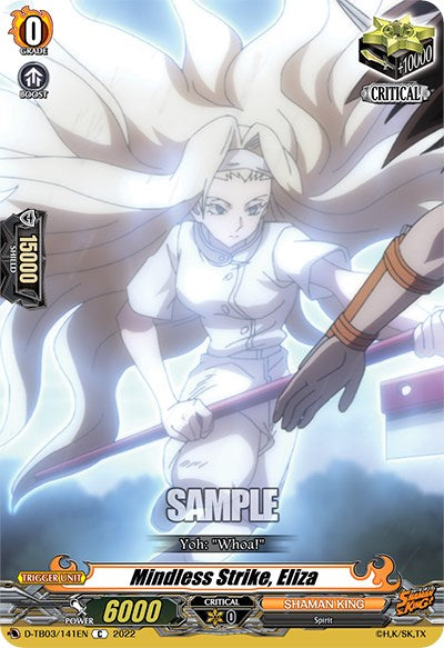 Mindless Strike, Eliza (D-TB03/141EN) [Shaman King]