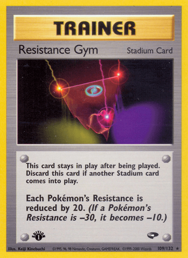 Resistance Gym (109/132) [Gym Challenge 1st Edition] (Online Only)