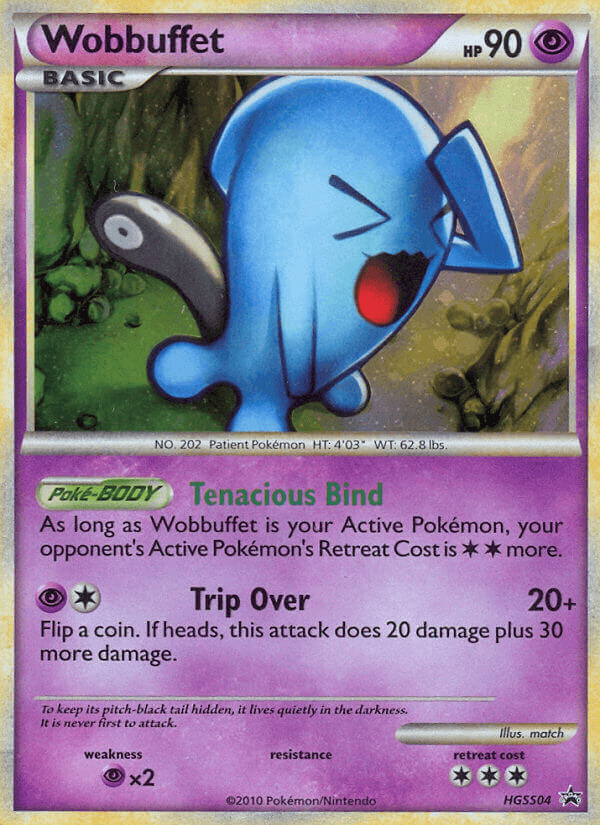 Wobbuffet (HGSS04) [HeartGold & SoulSilver: Black Star Promos] (Online Only)