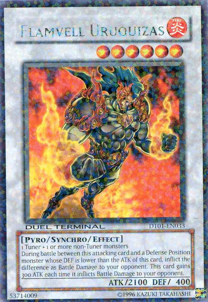 Flamvell Uruquizas [DT01-EN033] Rare (ONLINE ORDER ONLY)