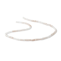 2.6mm Shaded Topaz Micro Faceted Rondelle Beads 13 inch 154 pieces AA (ONLINE ORDER ONLY)