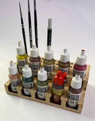 Paint Rack - 26mm Mini, For Vallejo and Army Painter Style Dropper Bottles (Online Order Only) (Online Order Only)