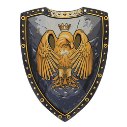 Golden Eagle Knight Foam Shield (ONLINE ORDER ONLY)