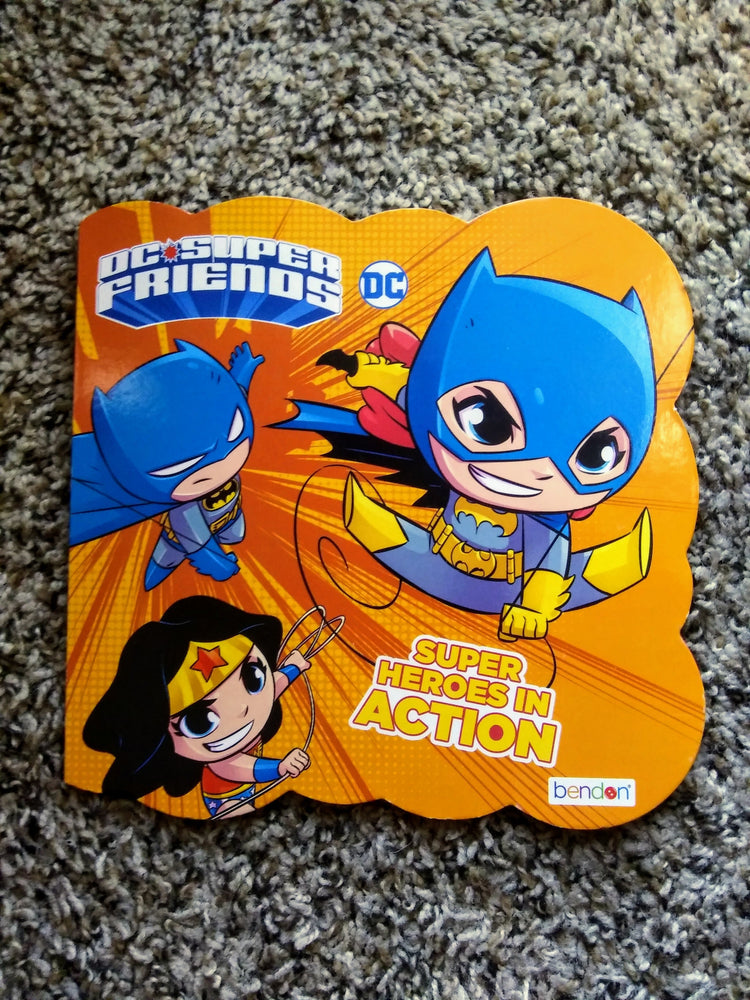 DC Super Friends HC Book - Super Heroes in Action (ONLINE ORDER ONLY)