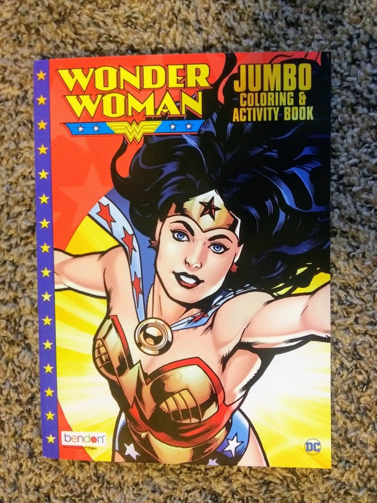 DC Wonder Woman Jumbo Coloring Book (ONLINE ORDER ONLY)