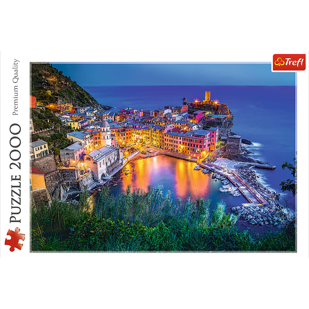 Trefl Red Vernazza at Dusk 2000 Piece Puzzle (ONLINE ORDER ONLY)