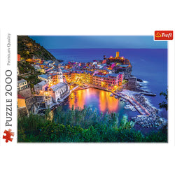 Trefl Red Vernazza at Dusk 2000 Piece Puzzle (ONLINE ORDER ONLY)