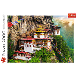 Trefl Red Tiger's Nest, Bhutan 2000 Piece Puzzle (ONLINE ORDER ONLY)