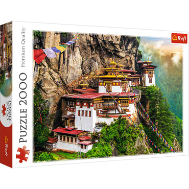 Trefl Red Tiger's Nest, Bhutan 2000 Piece Puzzle