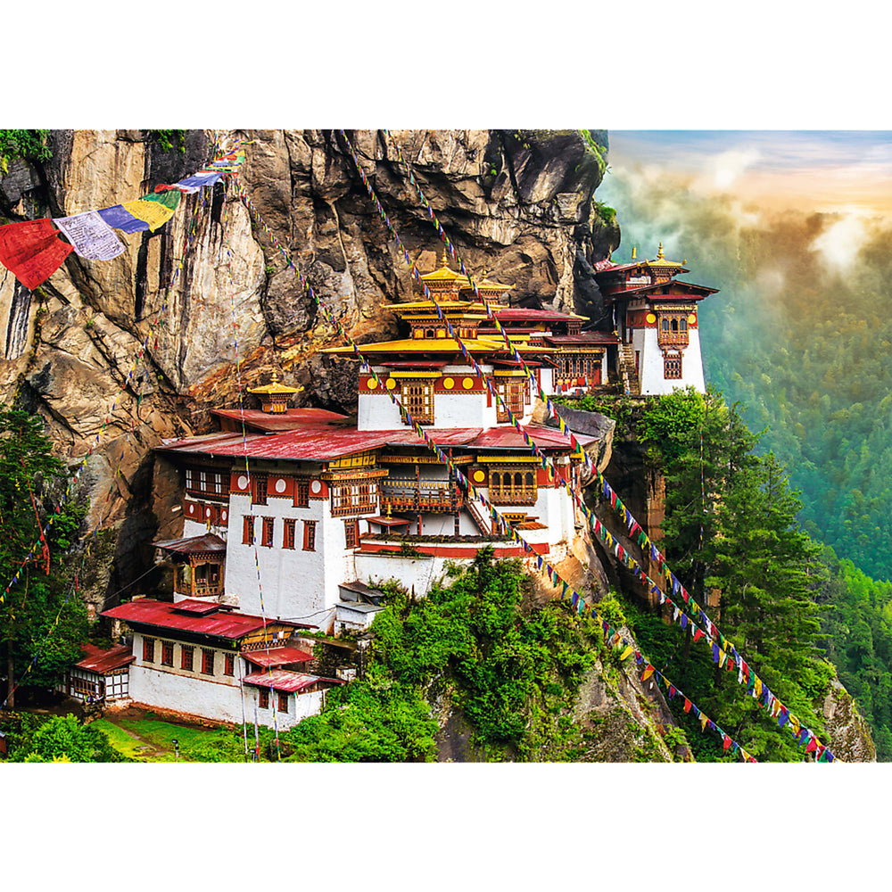Trefl Red Tiger's Nest, Bhutan 2000 Piece Puzzle (ONLINE ORDER ONLY)