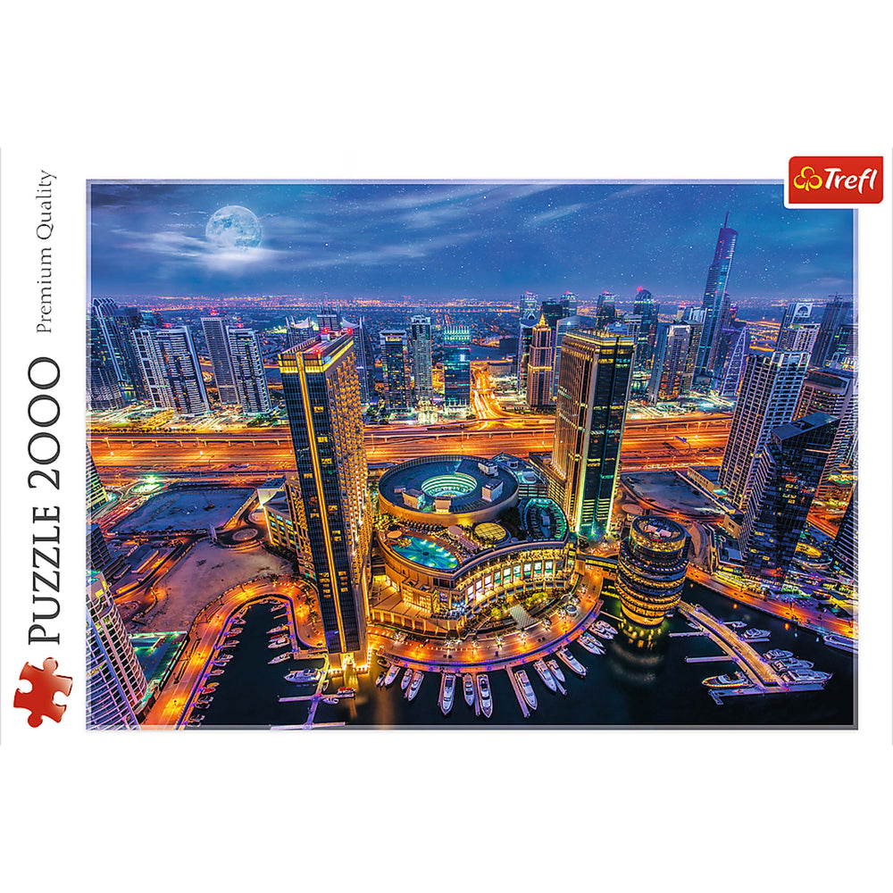Trefl Red Lights of Dubai 2000 Piece Puzzle (ONLINE ORDER ONLY)