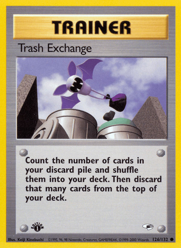 Trash Exchange (126/132) [Gym Heroes 1st Edition] (Online Only)