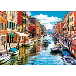 Trefl Red Murano Island, Venice 2000 Piece Puzzle (ONLINE ORDER ONLY)