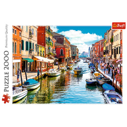 Trefl Red Murano Island, Venice 2000 Piece Puzzle (ONLINE ORDER ONLY)