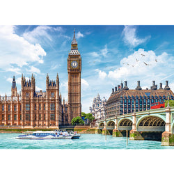 Trefl Red Big Ben, London, England 2000 Piece Puzzle (ONLINE ORDER ONLY)
