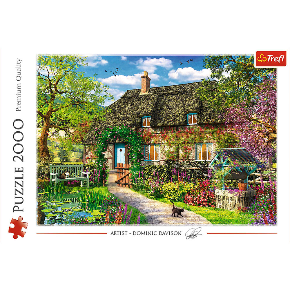 Trefl Red Country Cottage 2000 Piece Puzzle (ONLINE ORDER ONLY)
