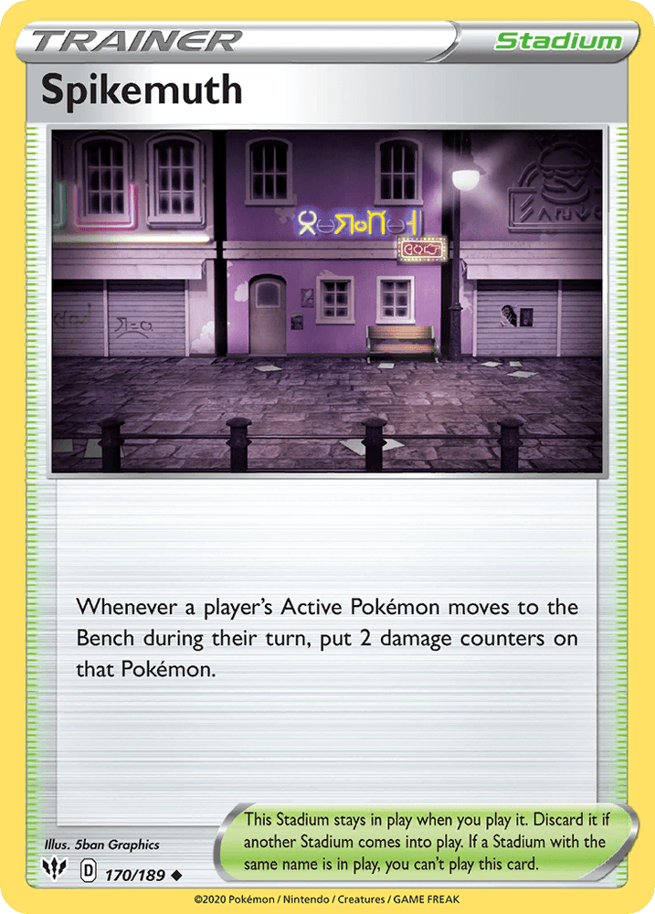 Spikemuth (170/189) [Sword & Shield: Darkness Ablaze] (Online Only)
