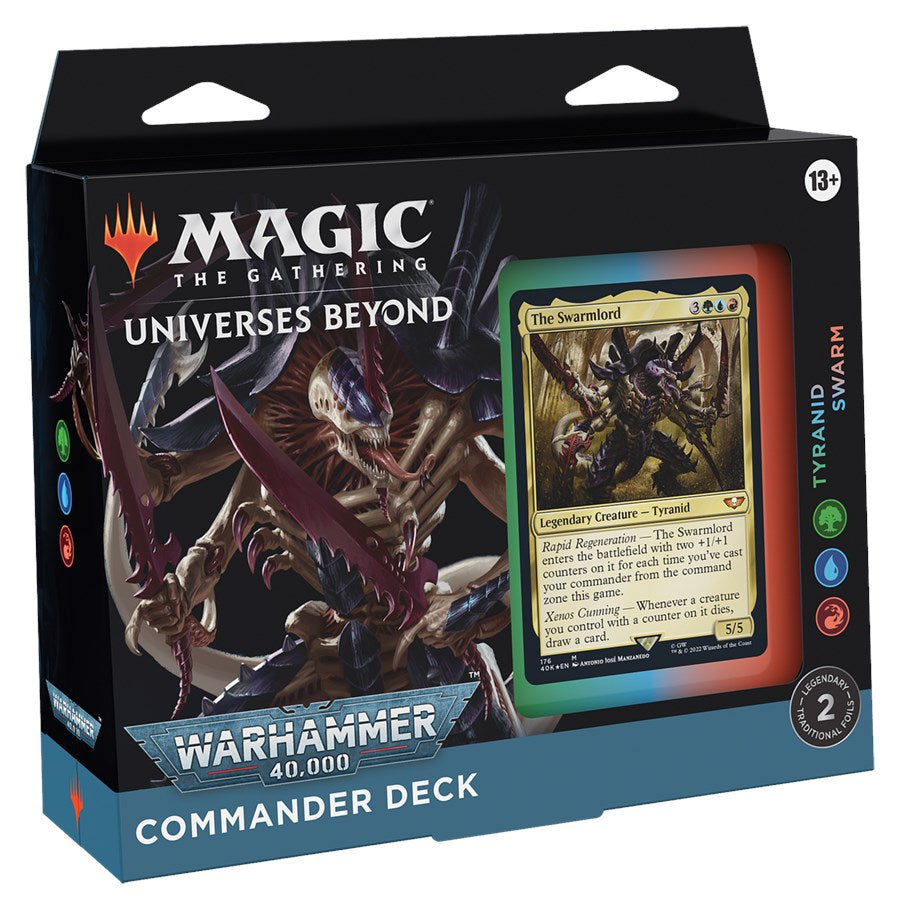 Universes Beyond: Warhammer 40,000 - Tyranid Swarm Commander Deck [40K] (ONLINE ORDER ONLY)