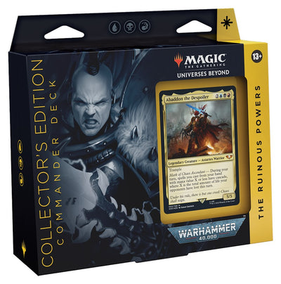 Universes Beyond: Warhammer 40,000 - The Ruinous Powers Commander Deck (Collector's Edition) [40K - N/A] (ONLINE ORDER ONLY)