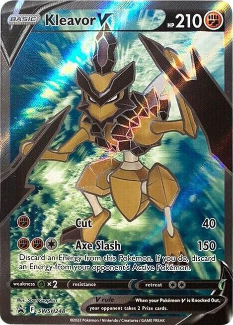 Kleavor V (SWSH248) [Sword & Shield: Black Star Promos] (Online Only)