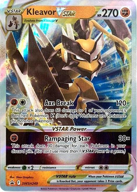 Kleavor VSTAR (SWSH249) [Sword & Shield: Black Star Promos] (Online Only)