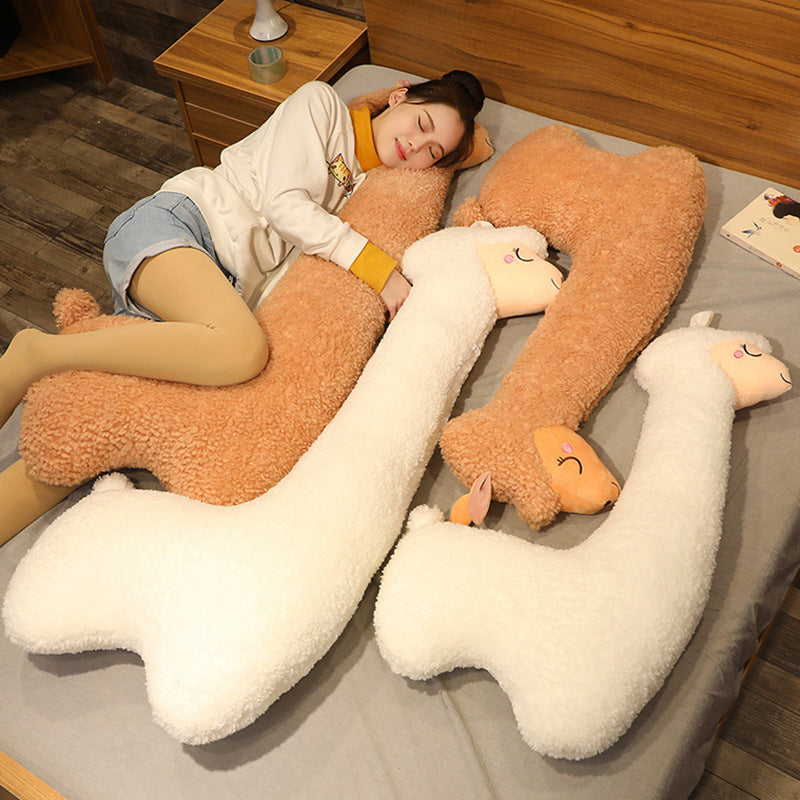 Alpaca Plush Body Pillow (ONLINE ORDER ONLY)