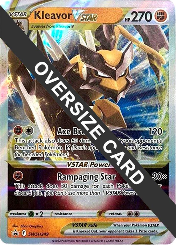 Kleavor VSTAR (SWSH249) (Jumbo Card) [Sword & Shield: Black Star Promos] (Online Only)