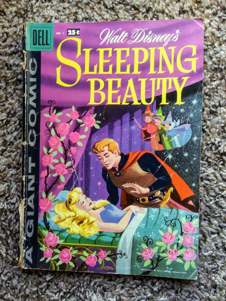 Dell Giant: Walt Disney's Sleeping Beauty #1, Dell Comics (April 1959) (ONLINE ORDER ONLY)