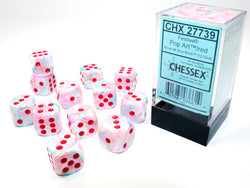 Festive Polyhedral Pop Art w/red Limited Edition (7-Dice Set / 16mm Block / 12mm Block) (Online Only)