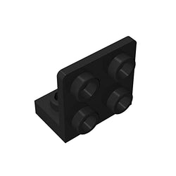 BRACKET 1×2-2×2 Inverted (#99207) – 25× Black – LEGO® Compatible – Pack of 25 (ONLINE ORDER ONLY)